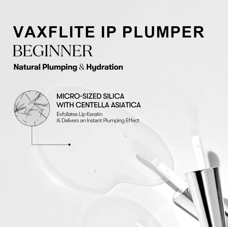 Vaxflite Lip plumping glossy lip gloss, lip plumping Korean skincare products, popular comfortable glossy lip makeup