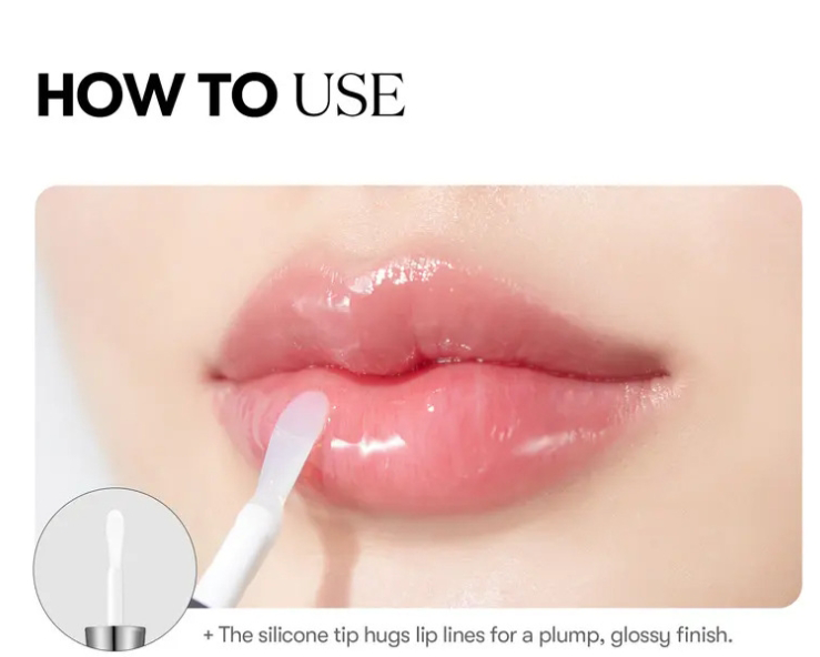 Vaxflite Lip plumping glossy lip gloss, lip plumping Korean skincare products, popular comfortable glossy lip makeup